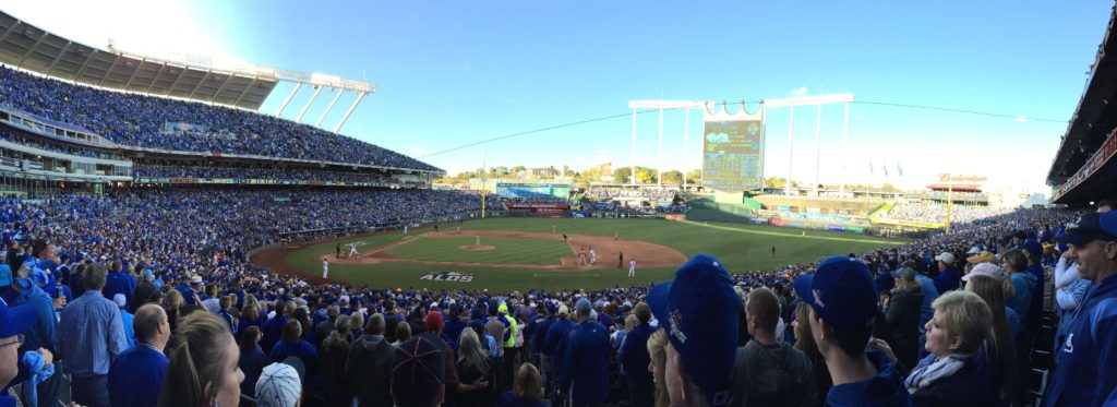 Kauffman Stadium- Home of the KC Royals