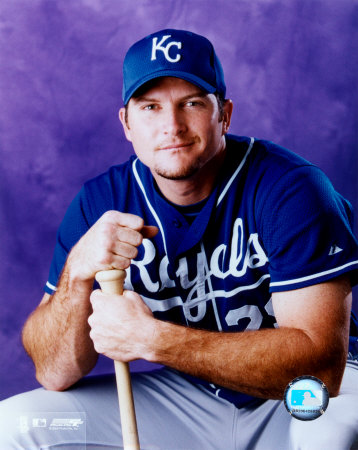 Mike Sweeney Signed Kansas City Royals Russell Athletic Style